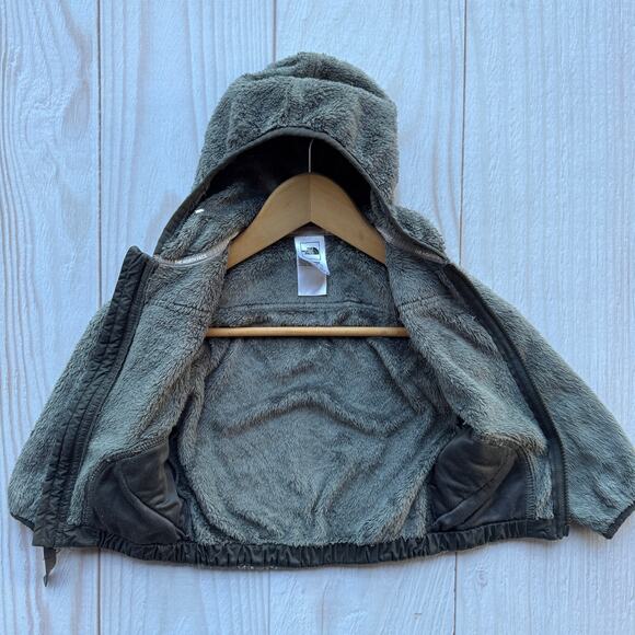 The North Face Denali Fleece Baby Toddler 18-24M Full Zip Jacket Gray - Picture 5 of 6